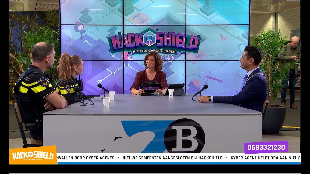 Opening HackShield in de klas 2025
