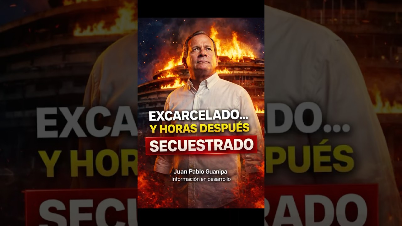 &Uacute;LTIMA HORA: Excarcelado hoy y secuestrado horas despu&eacute;s en Venezuela