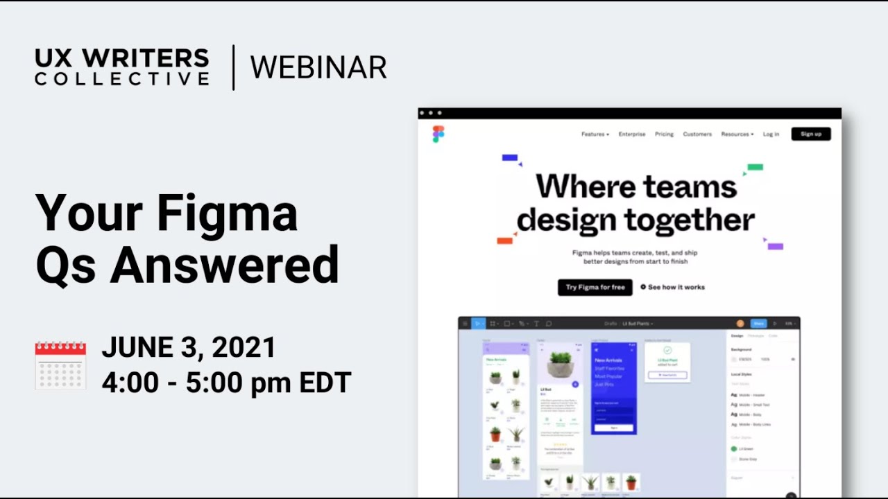 Figma Basics for UX Writers and Content Designers