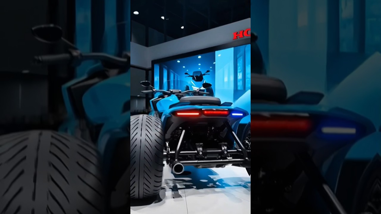 This New Honda Trike Looks Like 2040! 🔥⚡ Future 3-Wheel Beast Revealed!