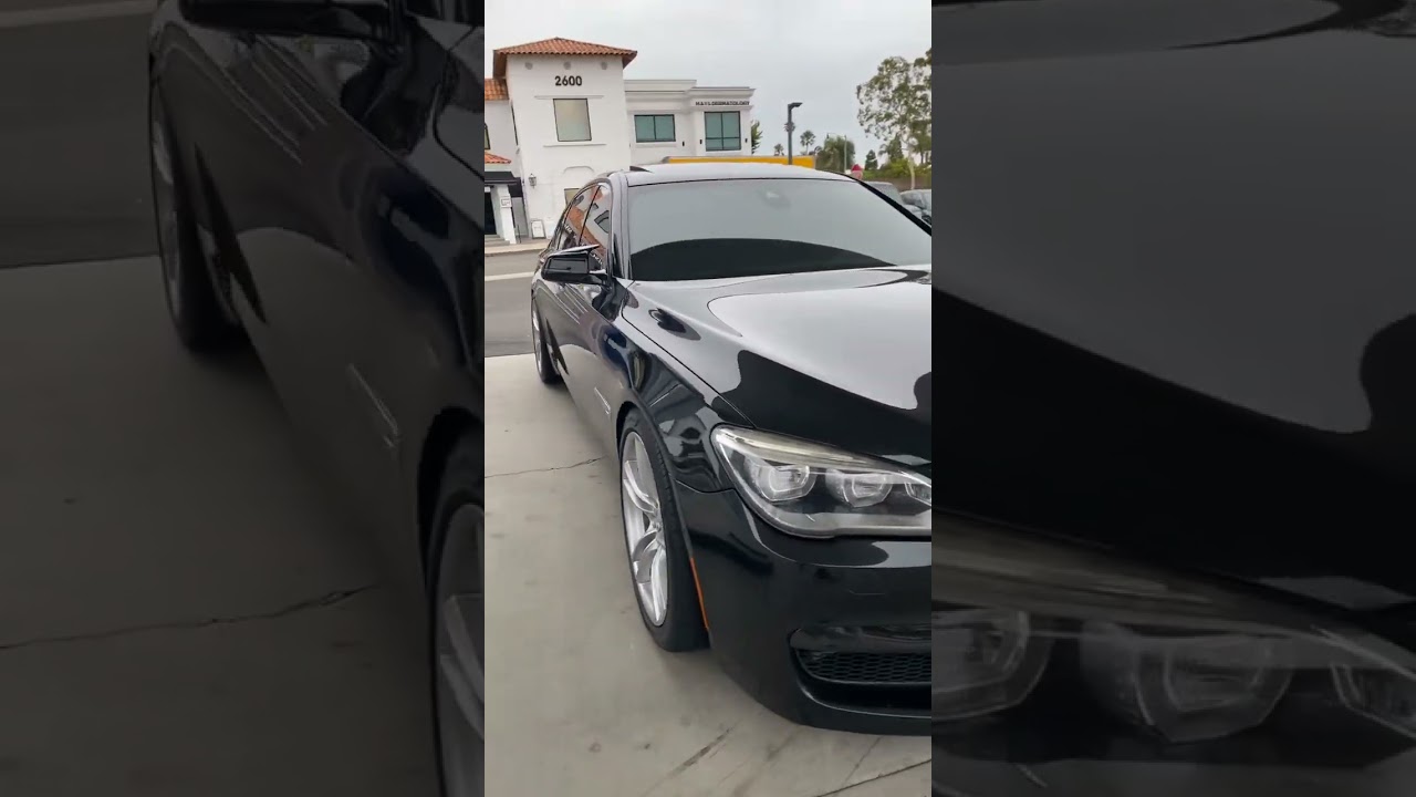 2015 BMW 750Li (lowered) F02