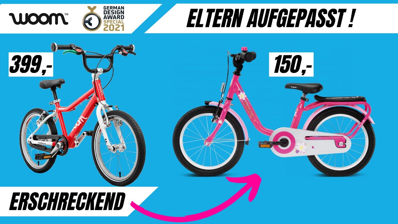 WOOM 3 Bestes Einsteiger Kinderfahrrad im Vergleich - Das sollten Eltern wissen