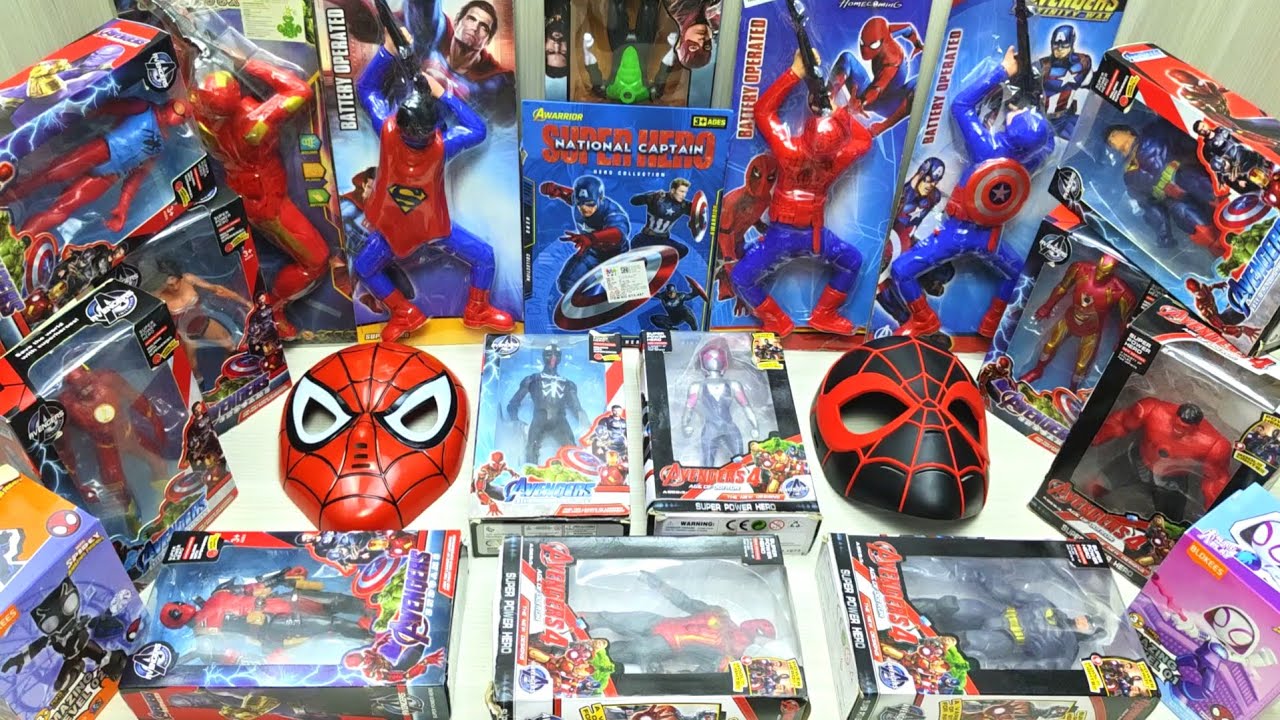 SUPERHERO AVENGERS/Superman, Ironman, Spider-Man, Captain America Hulk Batman Deadpool Black Panther