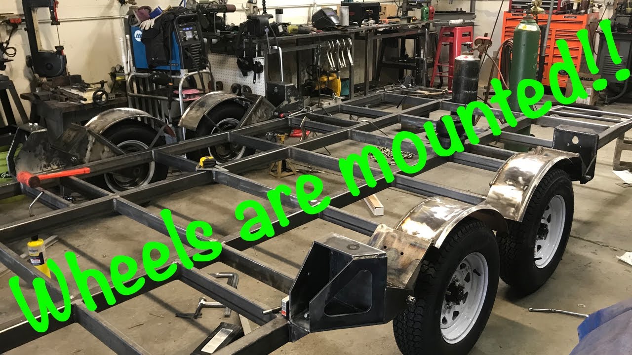 Bagged Trailer Build - Wheels - Part 6