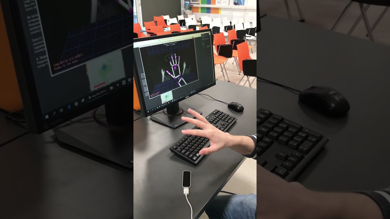 Тестирование Leap Motion. ДТ Кванториум, 2018 г.