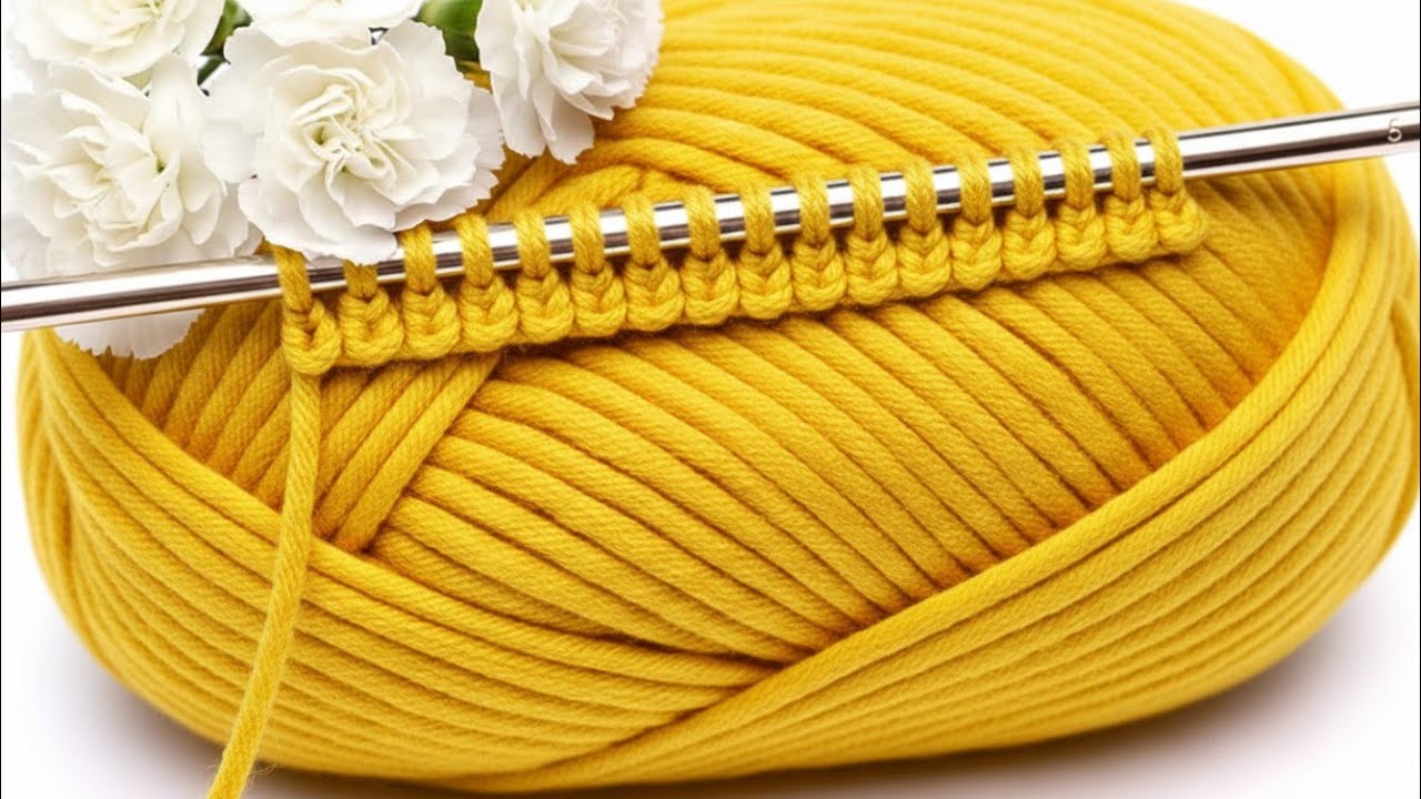 Easy And Beautiful knitting pattern