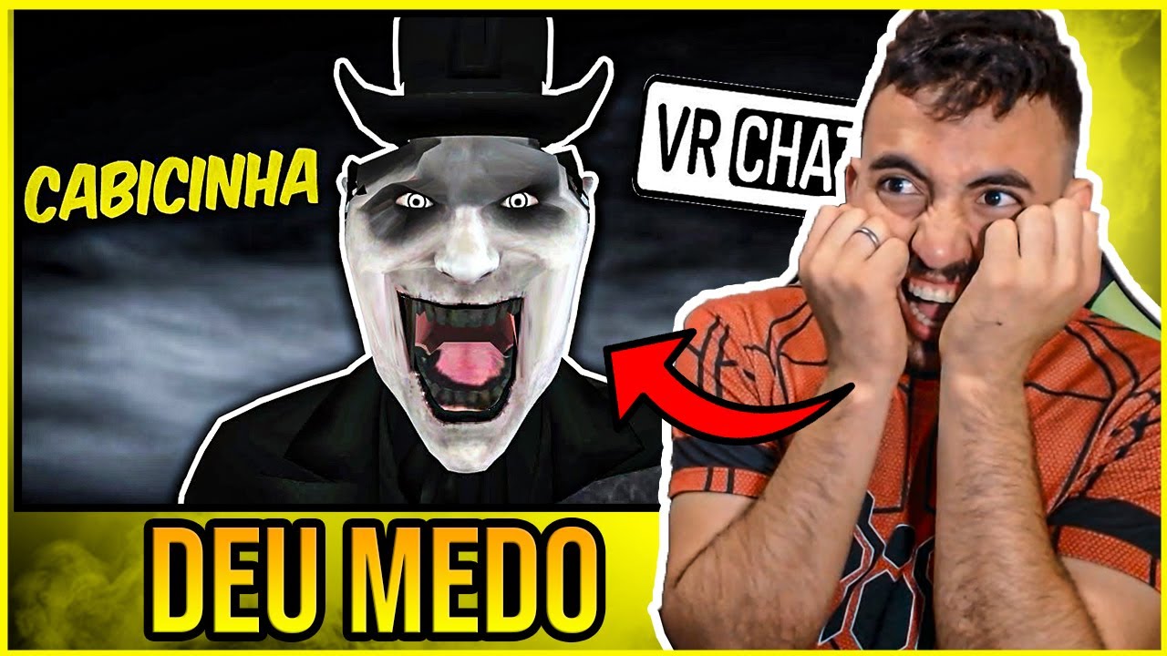 A PESSOA MAIS ASSUSTADORA DO VRCHAT - Kleberiano | Leozin React