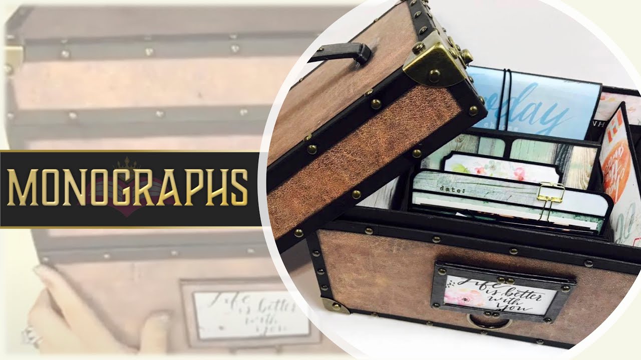 Monographs: Vintage Style Train Case pt2