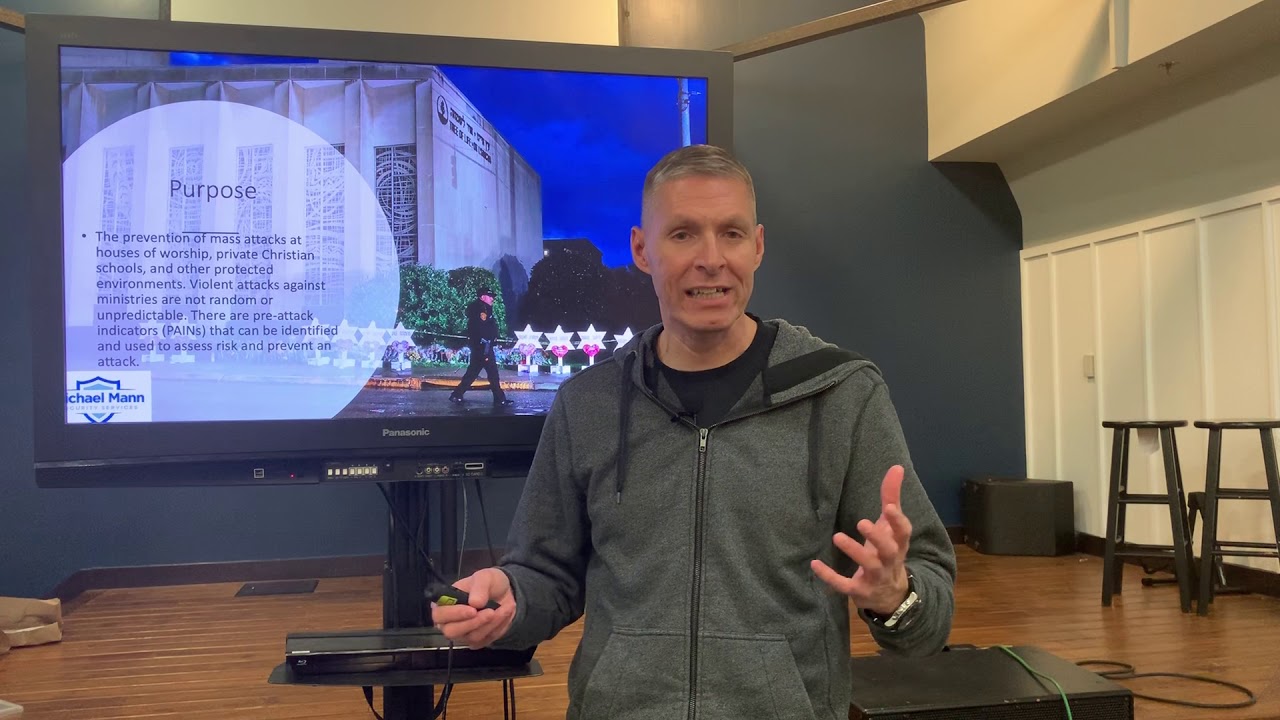 Intro to Threat Pattern Recognition Presented by Michael Mann Security Services