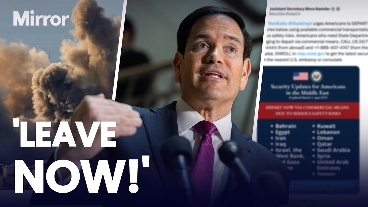 Rubio's CHILLING message to citizens in the Middle East after warning ‘hardest hits’ are yet to come