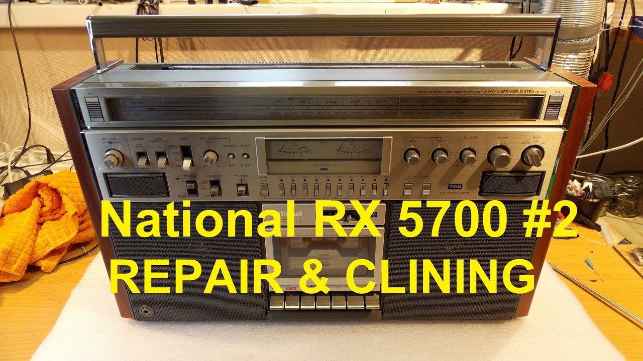 National RX 5700 #2  REPAIR & CLINING