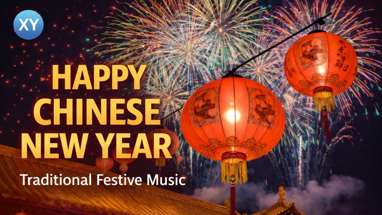 Traditional Chinese New Year Instrumental Music | Festive Relaxing Music