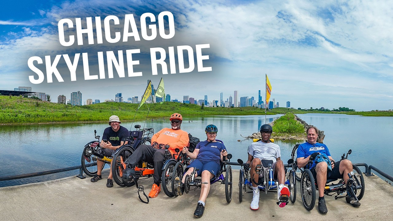 Riding Chicago’s Lakeshore! Cosmic Bikes Crew + Meigs Field Stories