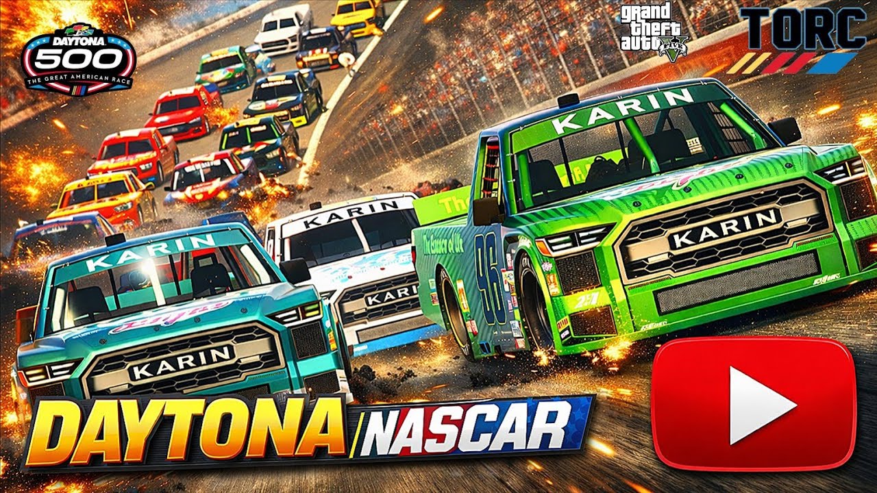 TORC Nascar Truck Series 2026 DAYTONA - GTA5 Racing