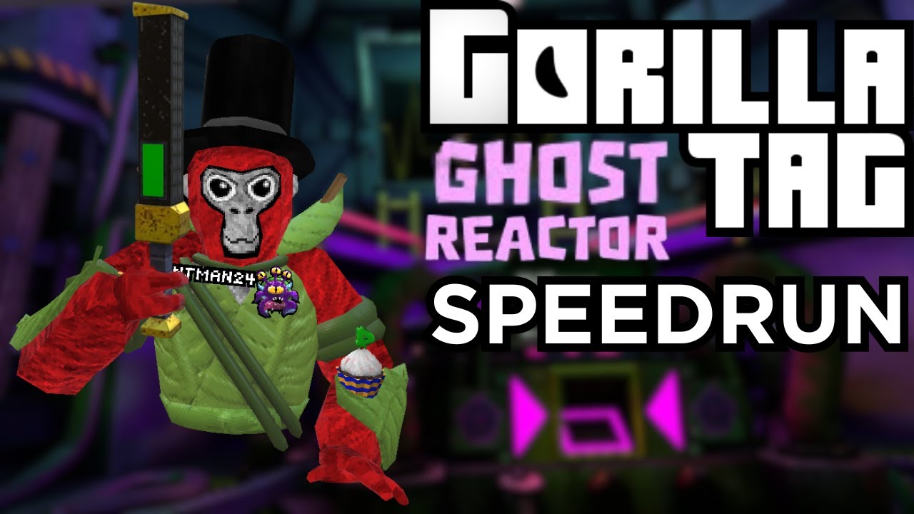 Gorilla Tag Ghost Reactor Speedrun