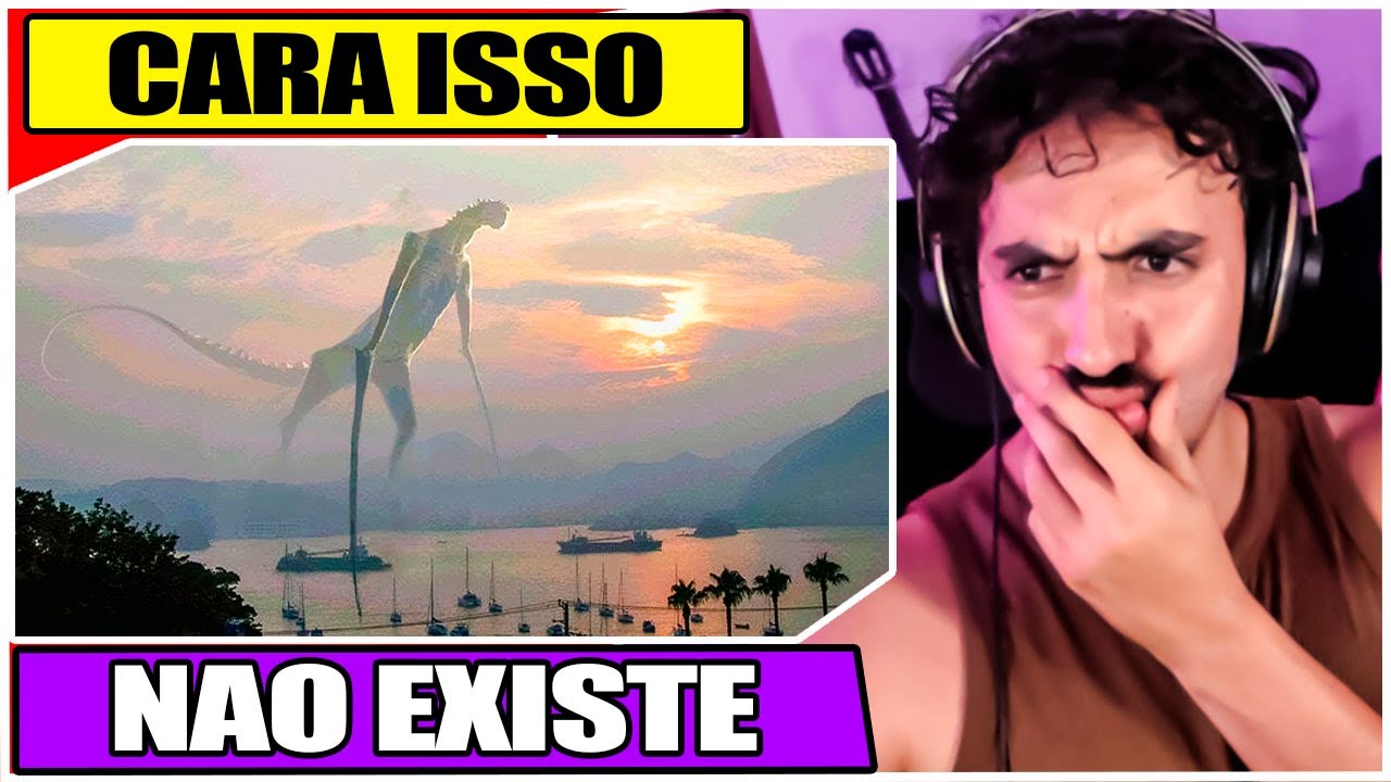 Criaturas Estranhas Capturadas Em Vídeo | Leozin React