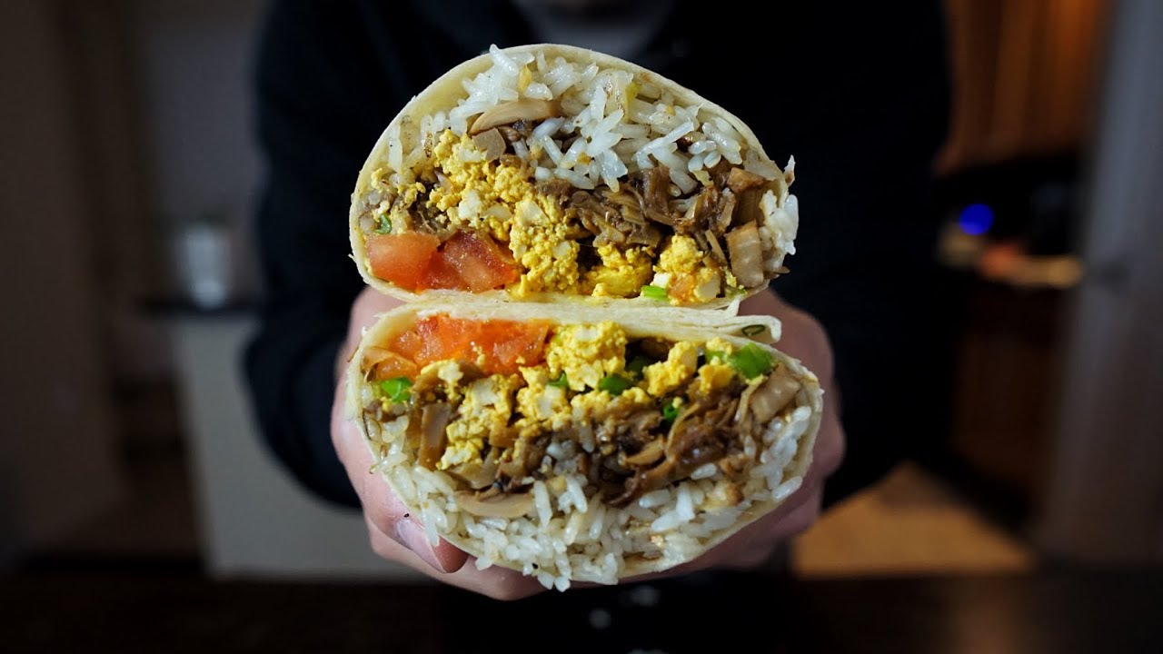 VEGAN ADOBO BURRITO | #damnthatsgood