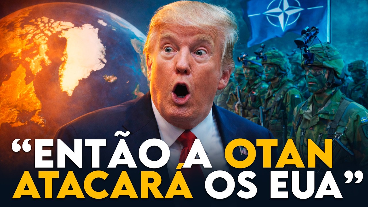 URGENTE: Europa envia TROPAS DA OTAN para Groenlândia contra TROPAS AMERICANAS!!
