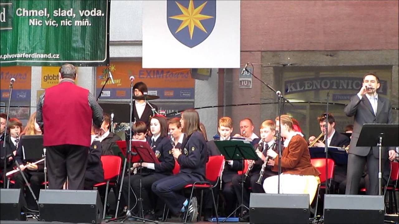 Dechový orchestr ZUŠ Josefa Suka Benešov (4) - Benešovský jarmark 2013