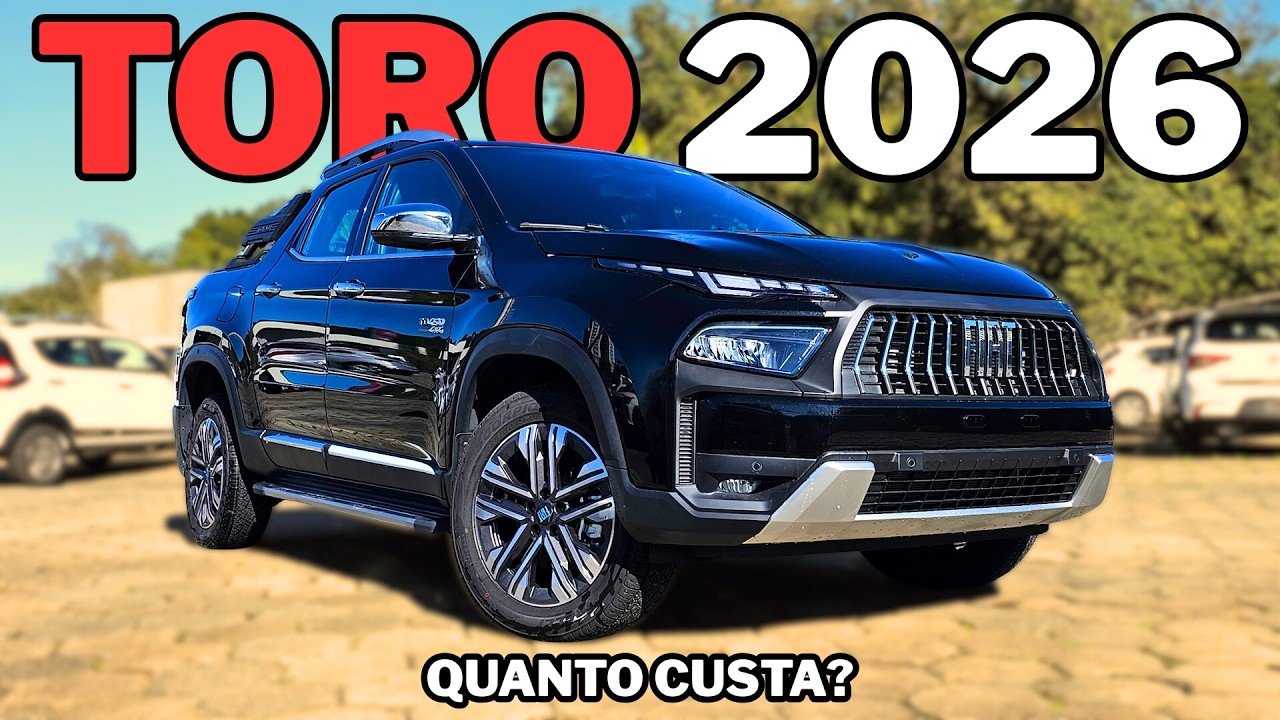 Fiat Toro Ranch 2026: Todos os Segredos da Versão Top de Linha!