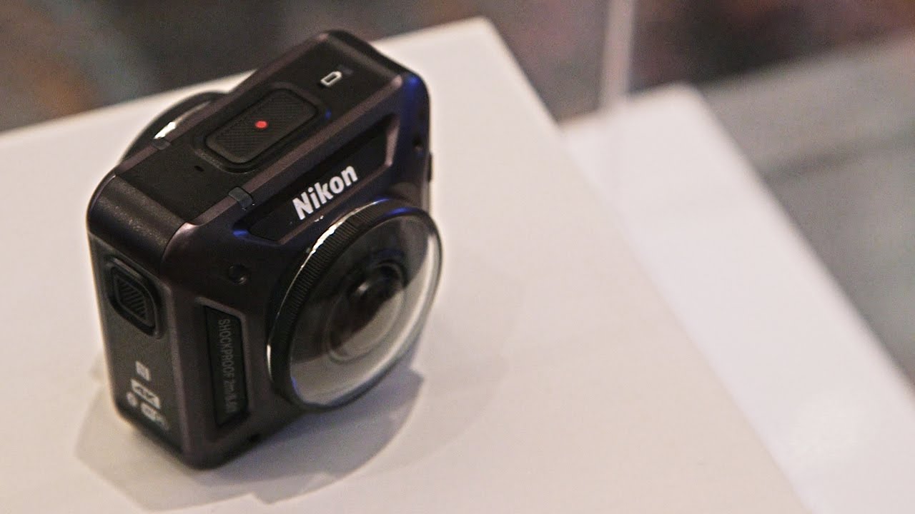 Nikon’s first ever action camera, the KeyMission 360 — CES 2016