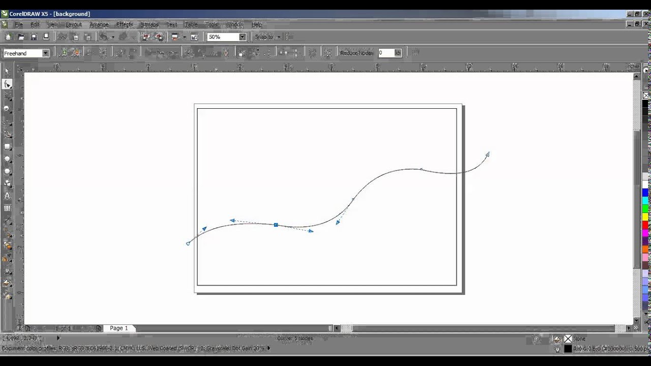 How To Create Background Design In Coreldraw Tamil part 1