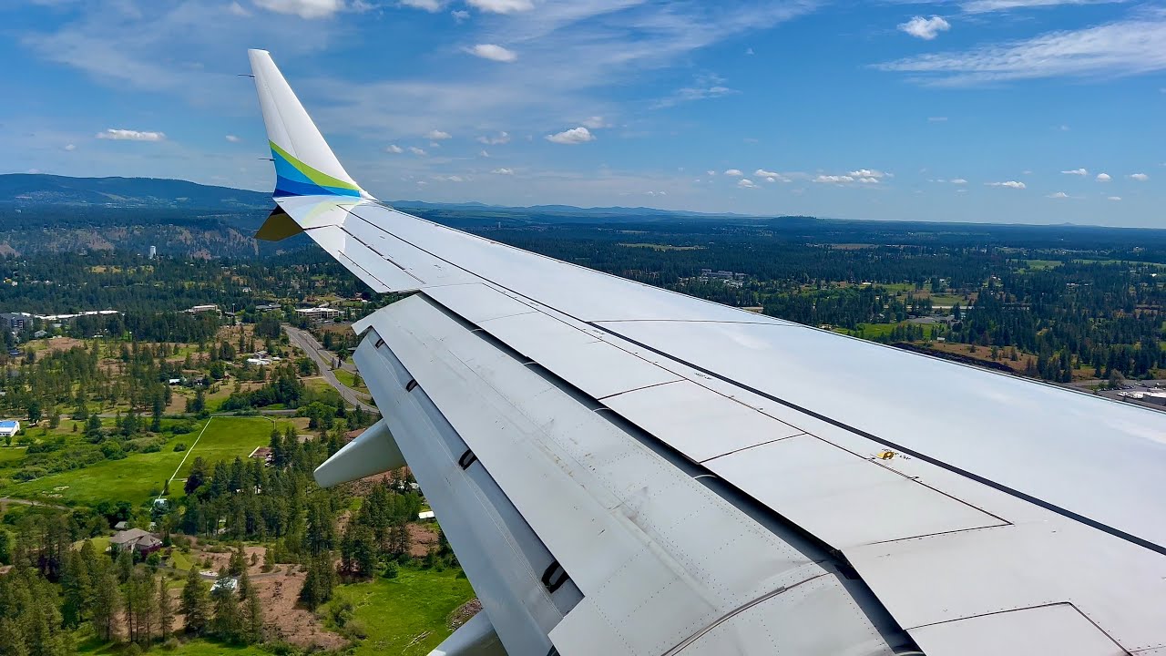 [4K] – Full Flight – Alaska Airlines – Boeing 737-9 Max – SEA-GEG – N919AK – AS990 – IFS Ep. 597