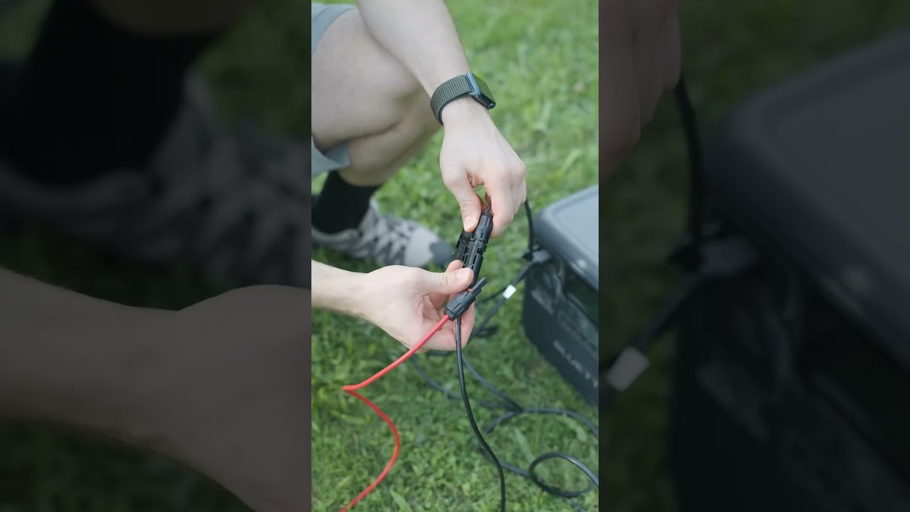 ☀️🔌CONECTA TU PANEL SOLAR A UNA ESTACI&Oacute;N DE ENERG&Iacute;A #tutorial