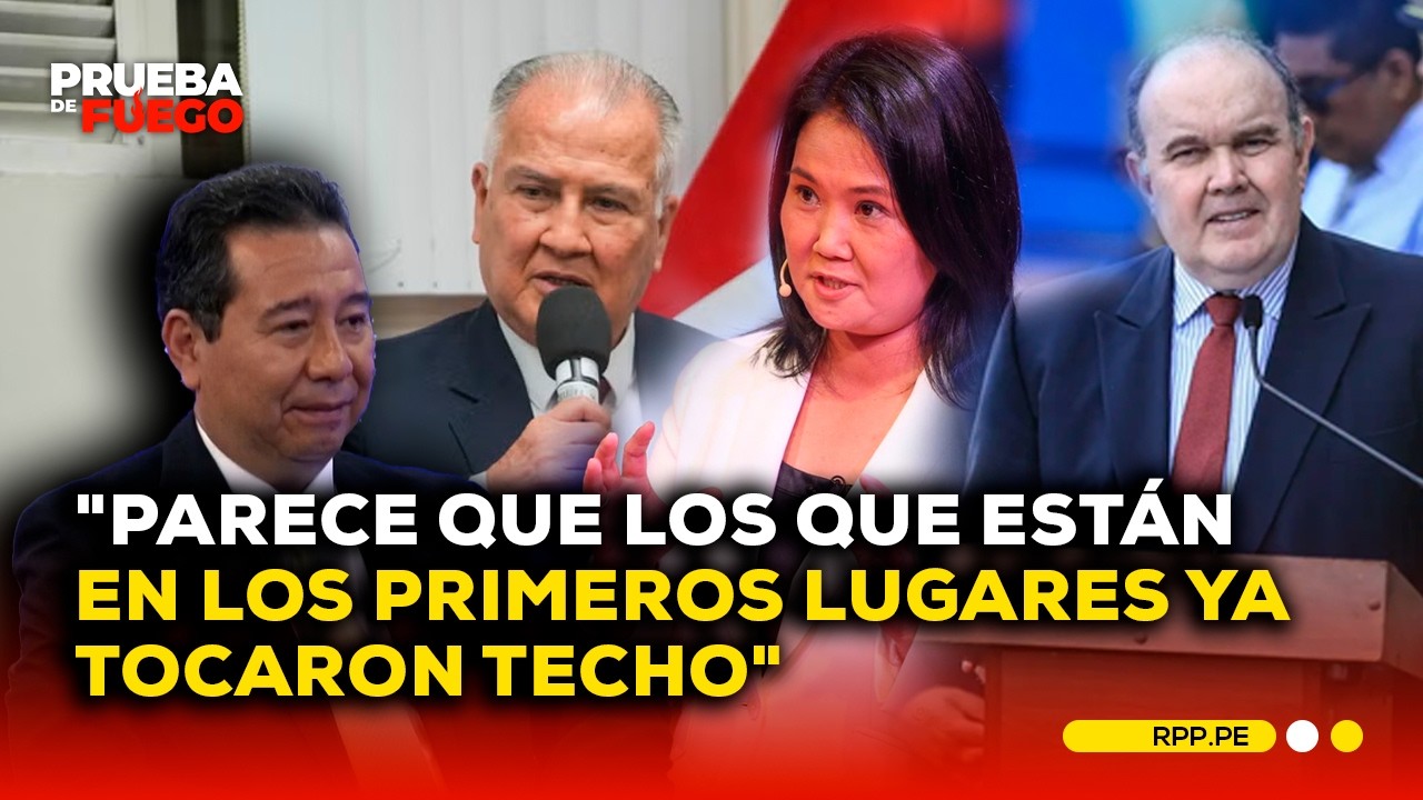 Encuestas a 30 días: líderes habrían alcanzado su techo, según analista #PDFRPP