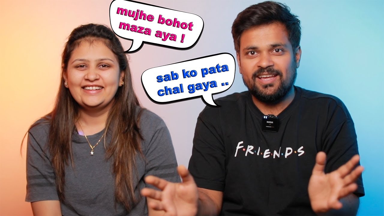 husband aur wife ka jagda pehli baar sab ke samne aya !