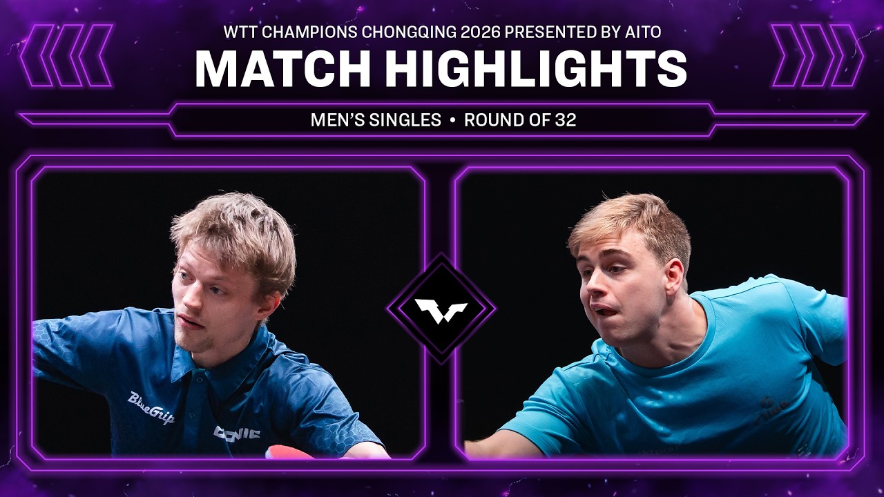 Anders Lind vs Truls Moregard | MS R32 | #WTTChongqing 2026