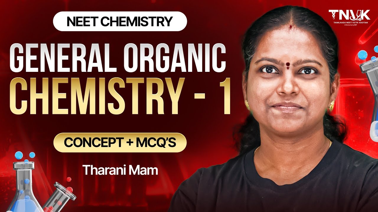 GOC ONE SHOT PART - 1 #TNVK NEET CHEMISTRY-NST Tharani Mam | Neet Tamil FREE Classes Chemistry #NST