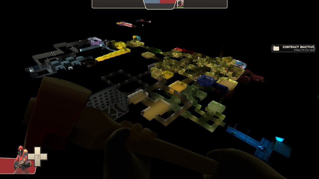 TF2, but you're in the backrooms (Map Showcase)