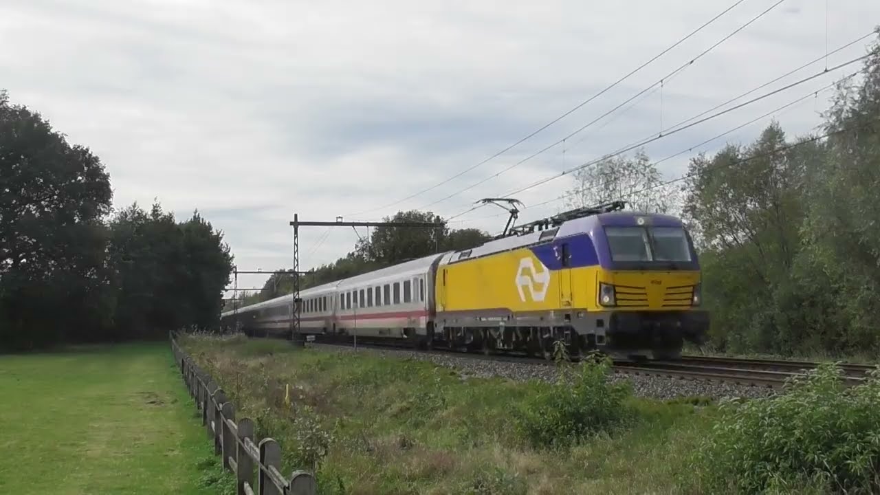 Treinen op de Bentheim Route (Baarn Deventer Apeldoorn en Hengelo Oost en Borne)