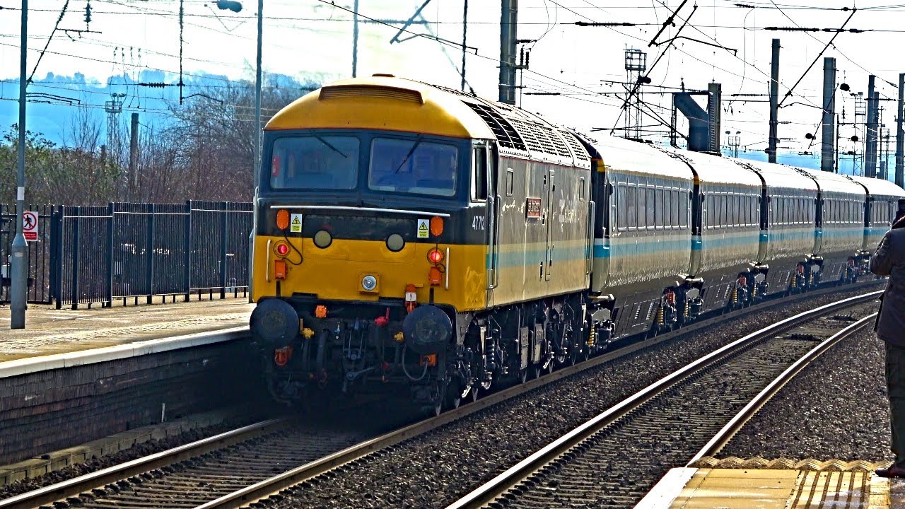 Trains at Warrington Bank Quay, WCML | 08/02/23