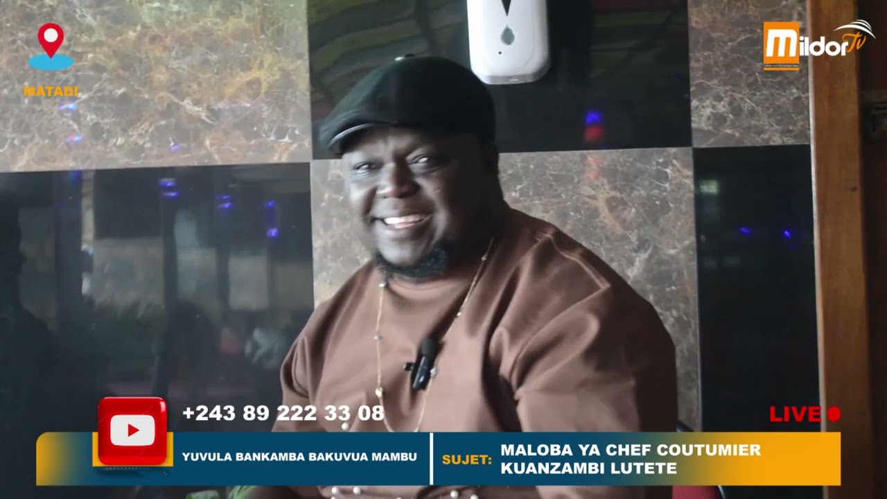 NEWS CHEF COUTUMIER LUTETE ALOBI BA VÉRITÉS SUR COUTUME 