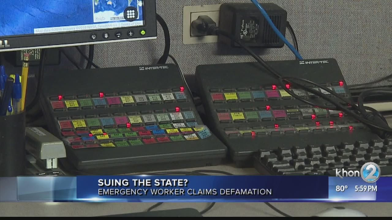 Emergency worker behind false missile alert to file lawsuit against the state