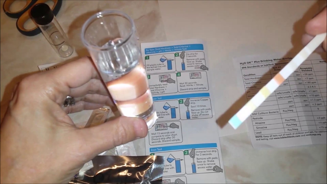 Ваша вода вас убивает? &mdash; Проверьте воду дома &mdash; H2o OK Plus, тест на свинец и многое другое.