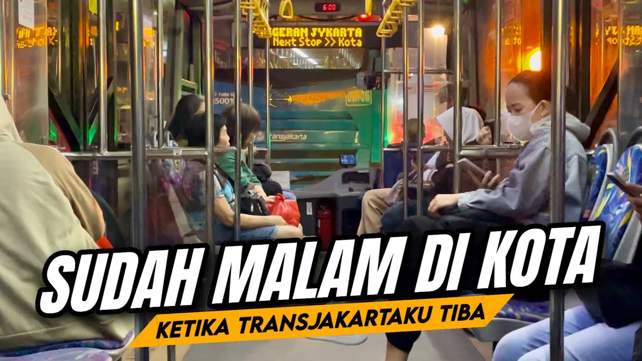 Cara Naik TransJakarta ke Kota Tua - Macet Banget !!