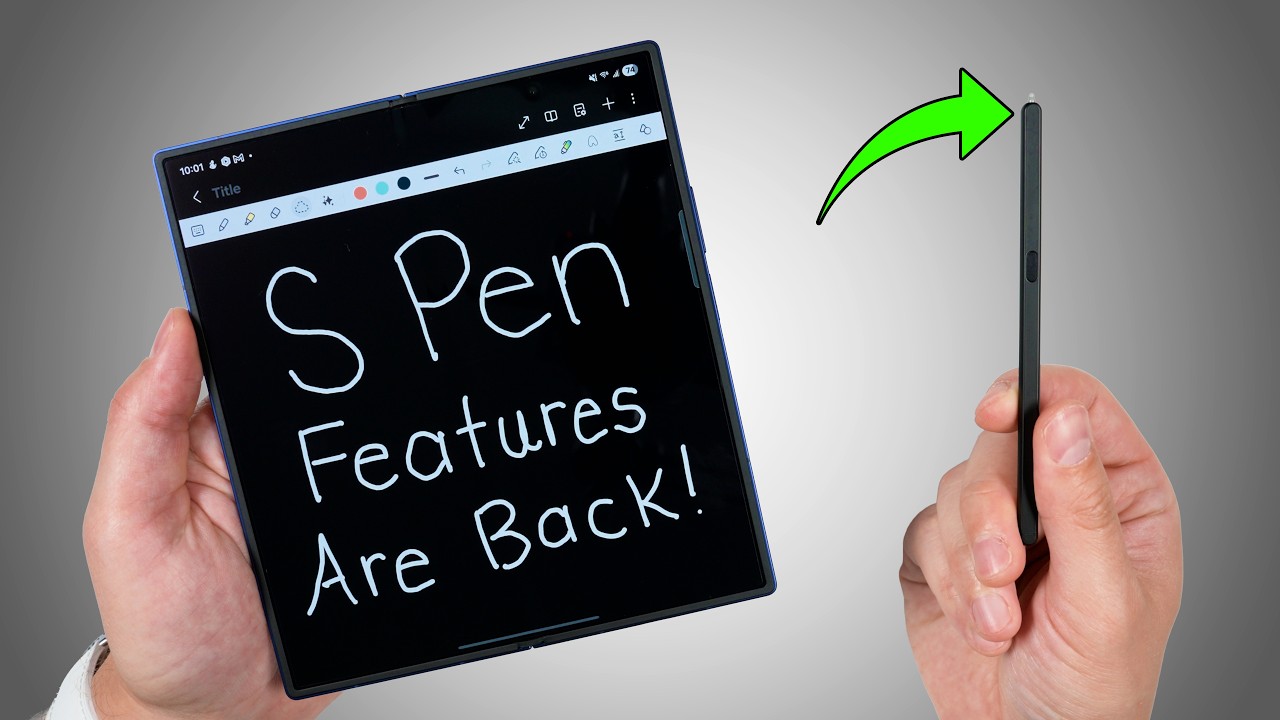 Z Fold 7 S Pen - I Restored (almost) EVERYTHING!