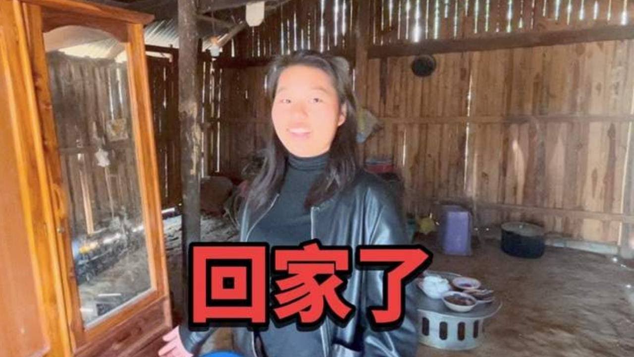 到家了虽然说没芭菇的房间，但是有她的亲人。亲人在的地方就是家 #vlog日常 #回家 #国外生活