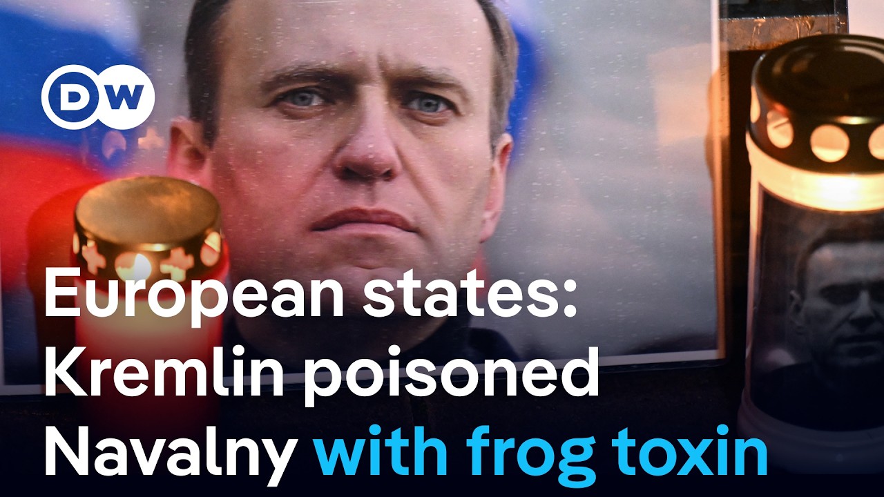 5 European nations accuse Kremlin of poisoning opposition leader Navalny with frog toxin | DW News