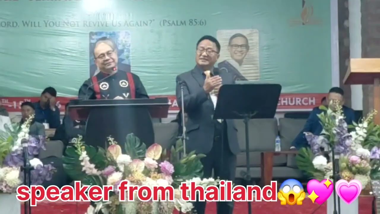 Speaker.Rev Rey Antonio G .Maclang. from#thailand@india#nagaland .SABAK Revival Hour 2026.2.12 to 15