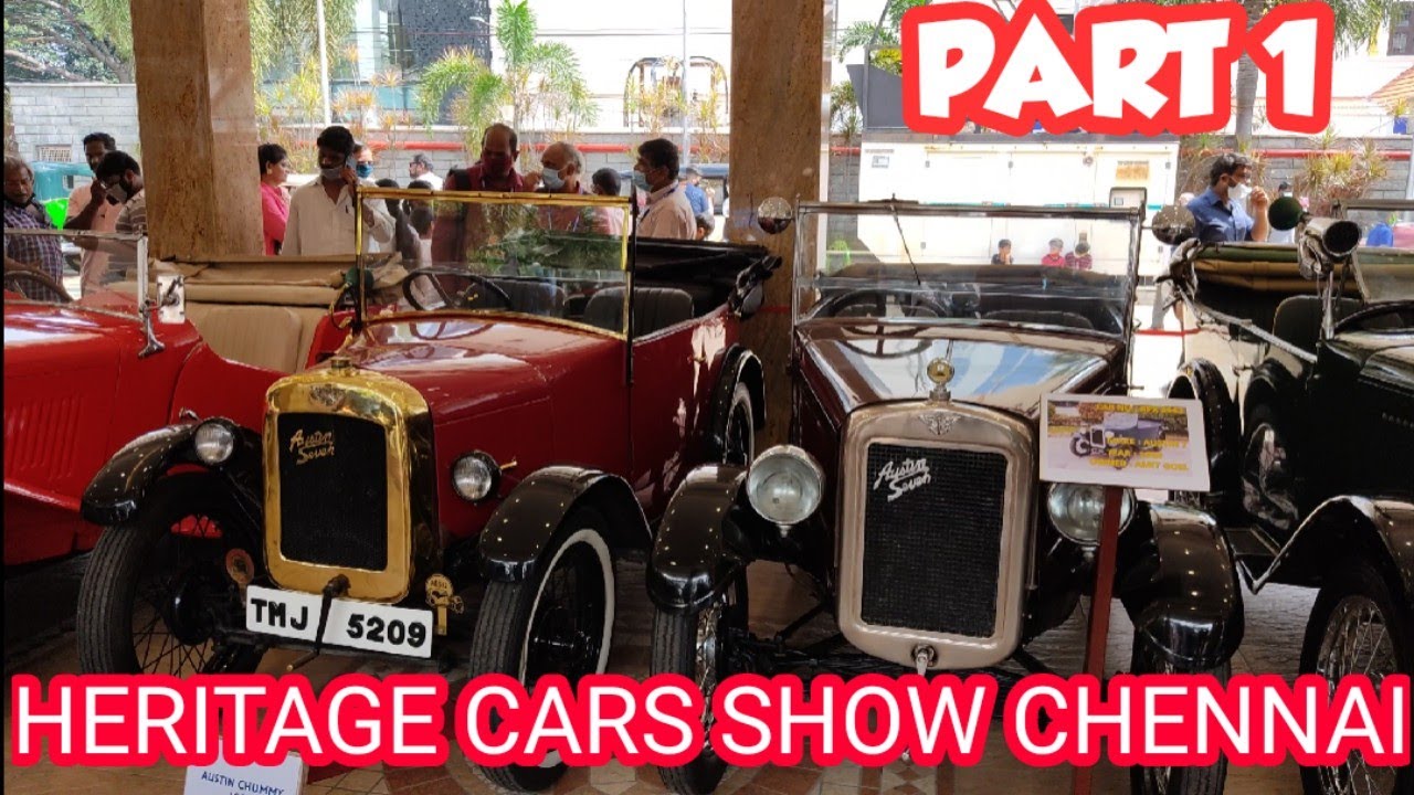 HERITAGE CARS SHOW 2021, Chennai - Part 1