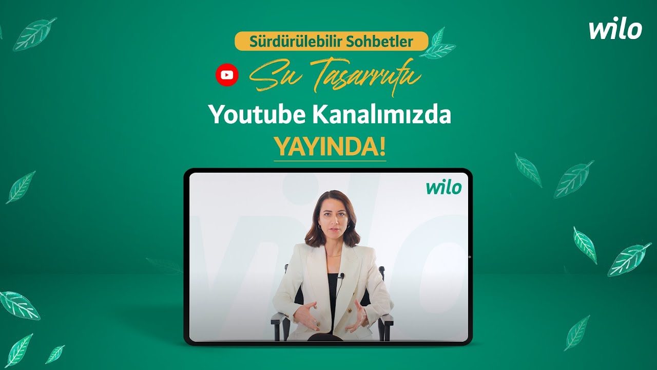 Sürdürülebilir Sohbetler - Su Tasarrufu