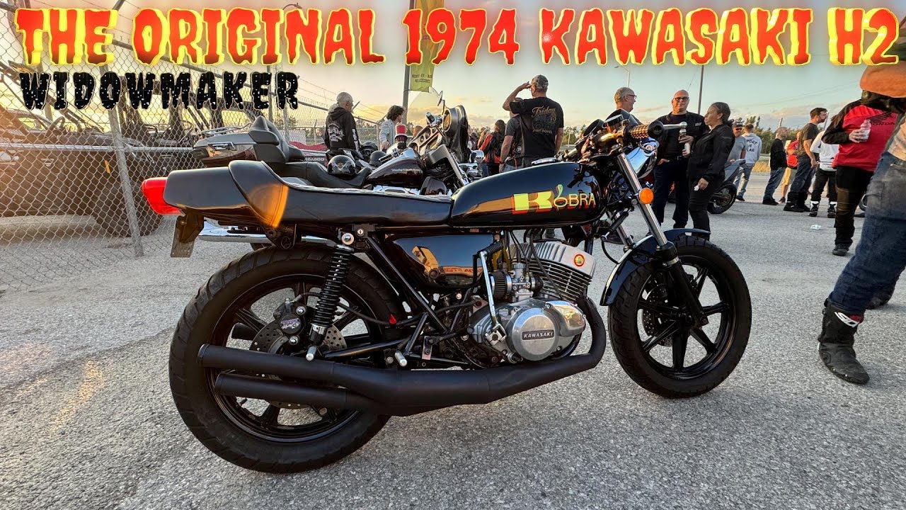 1974 Kawasaki 750 H2 Widow Maker
