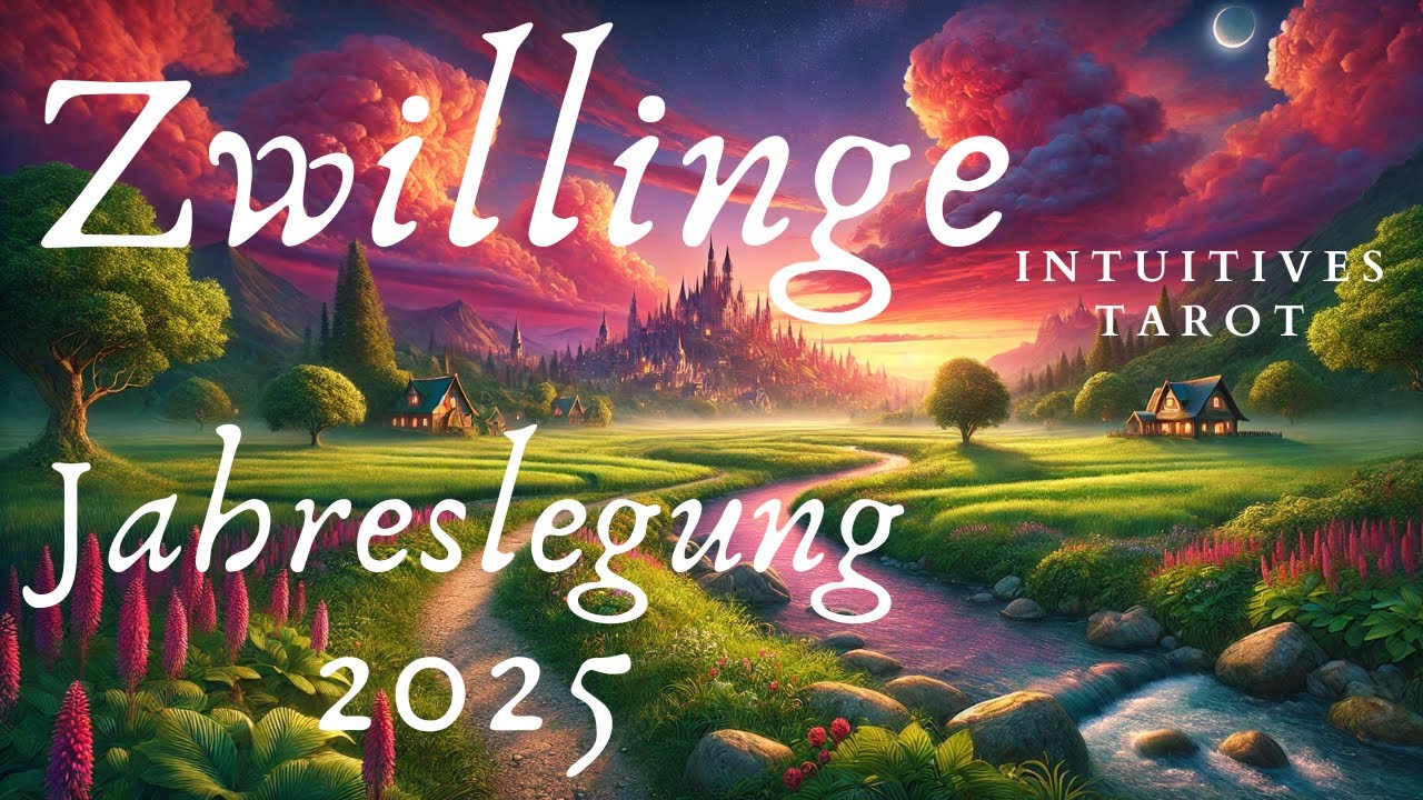 Zwillinge♊️JAHRESLEGUNG 2025🌝Tarot