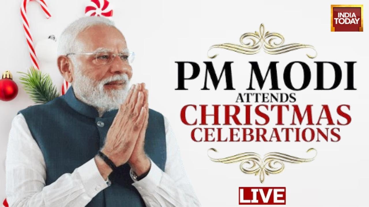 PM Modi LIVE | PM Modi Visits Cathedral Church Of The Redemption On Christmas Day | 25 December LIVE