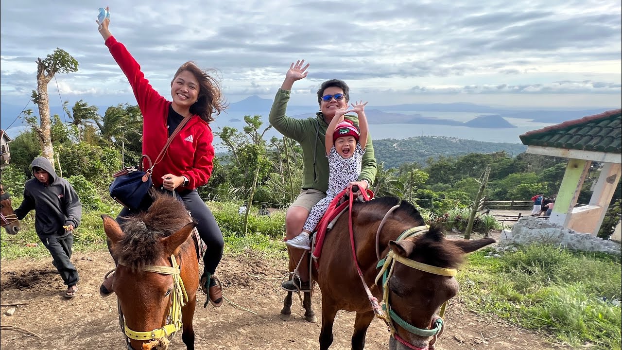Tagaytay Picnic Grove | Brielle’s 1st time to try Horseback Riding