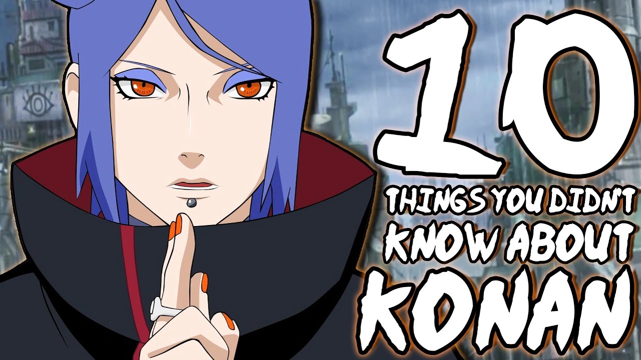 10 фактов о Конан, которые вы, вероятно, не знали! (10 фактов) | Naruto Shippuden | Akatsuki